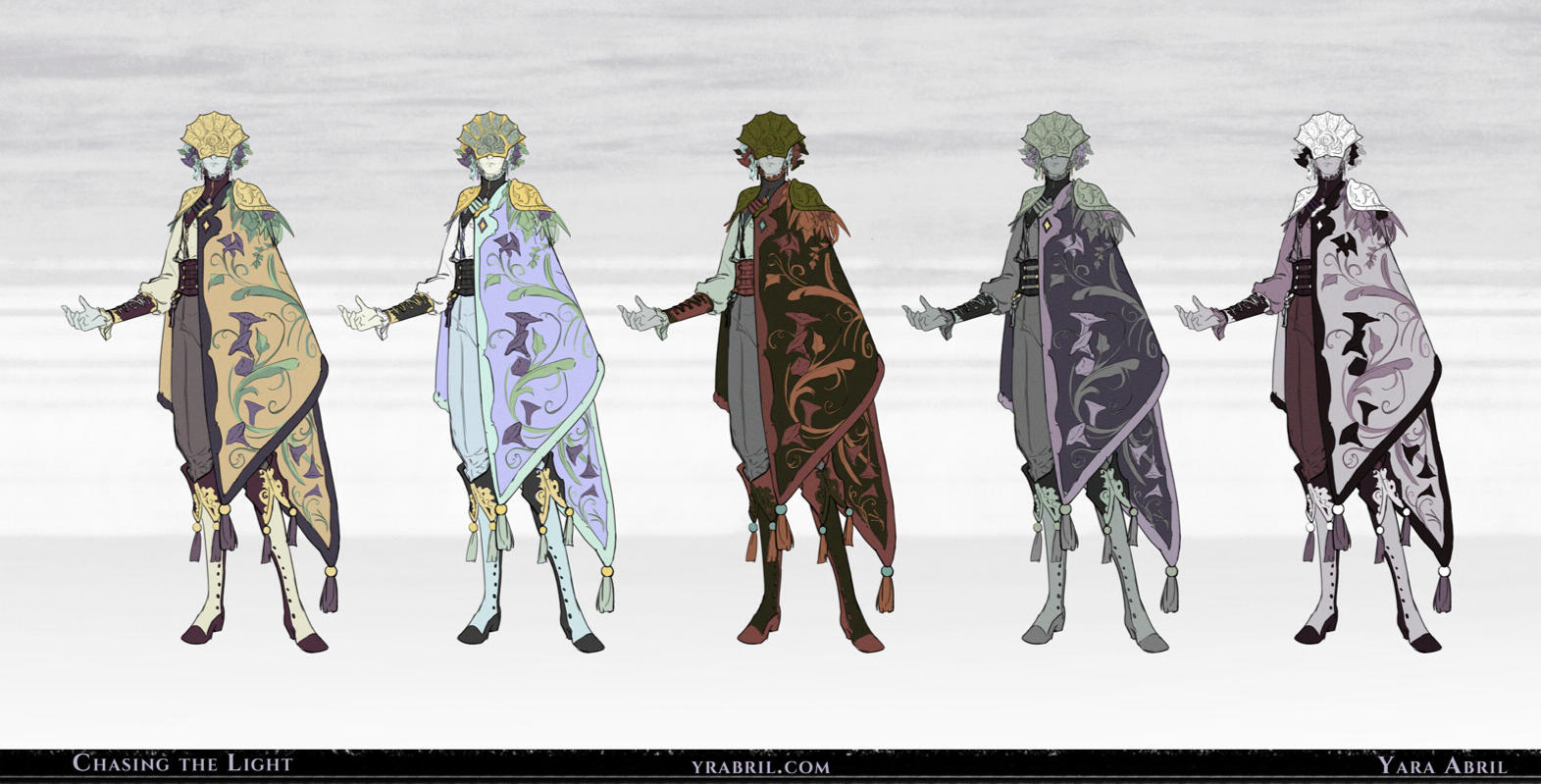Ameid Color variations Ameid Color variations